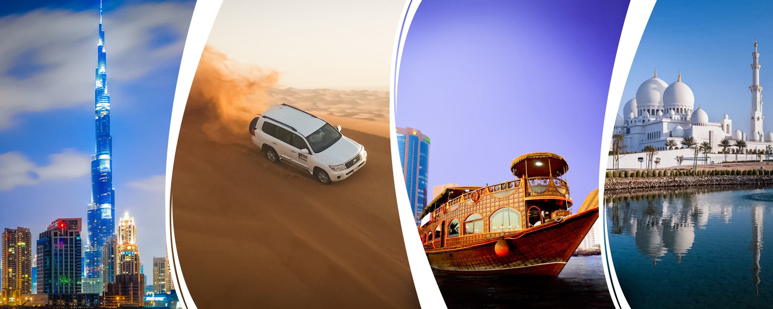 Economic Package Dubai and Abu Dhabi (Sharing) Tour Package